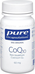 Pure Encapsulations CoQ10 Ubiquinon 60 mg Kapseln vegan laktosefrei glutenfrei 30 Stück – Bild 1 von 2