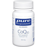 Produktbild von Pure Encapsulations CoQ10 Ubiquinon 60 mg Kapseln vegan laktosefrei glutenfrei 30 Stück