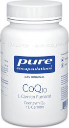 Pure Encapsulations CoQ10 Ubiquinon und L-Carnitin Fumarat Kapseln, laktosefrei und glutenfrei – Bild 1 von 1