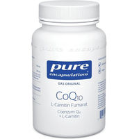 Produktbild von Pure Encapsulations CoQ10 Ubiquinon und L-Carnitin Fumarat Kapseln, laktosefrei und glutenfrei