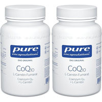 Produktbild von Pure Encapsulations CoQ10 Ubiquinon und L-Carnitin Kapseln, laktosefrei, glutenfrei, ohne Zusatzstoffe
