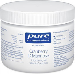 Pure Encapsulations Cranberry D-Mannose Pulver 37 g glutenfrei laktosefrei ohne Zusatzstoffe – Bild 1 von 1