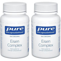 Produktbild von Pure Encapsulations Eisen Complex Bisglycinat Kapseln 120 Stück laktosefrei glutenfrei ohne Zusatzstoffe