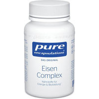 Produktbild von Pure Encapsulations Eisen Complex Bisglycinat Kapseln 60 Stück laktosefrei glutenfrei ohne Zusatzstoffe