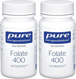 Pure Encapsulations Folate Folsäure 400 Kapseln 180 Stück laktosefrei glutenfrei ohne Zusatzstoffe für Frauen – Bild 1 von 1