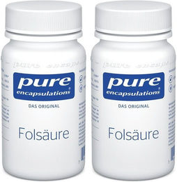 Pure Encapsulations Folsäure Kapseln 120 Stück laktosefrei und glutenfrei für Schwangere und Stillende – Bild 1 von 1