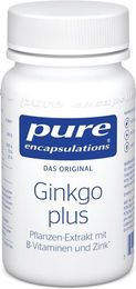 Pure Encapsulations Ginkgo plus Kapseln 60 Stück laktosefrei glutenfrei ohne Zusatzstoffe – Bild 1 von 1