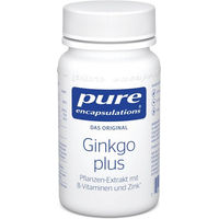 Produktbild von Pure Encapsulations Ginkgo plus Kapseln 60 Stück laktosefrei glutenfrei ohne Zusatzstoffe