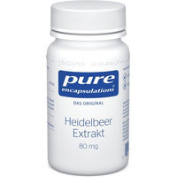 Produktbild von Pure Encapsulations Heidelbeer Extrakt 80 mg Kapseln ohne Gelatine 60 Stück