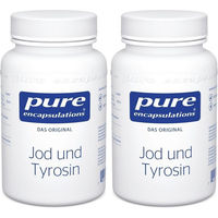 Produktbild von Pure Encapsulations Jod und Tyrosin mit Kaliumjodid Kapseln, 120 Kapseln, glutenfrei und laktosefrei