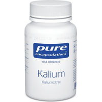 Produktbild von Pure Encapsulations Kalium Kaliumcitrat Kapseln 90 Stück laktosefrei glutenfrei ohne Zusatzstoffe