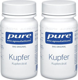 Pure Encapsulations Kupfer Kupfercitrat Kapseln 120 Stück – Bild 1 von 1