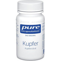 Produktbild von Pure Encapsulations Kupfer Kupfercitrat Kapseln ohne Zusatzstoffe 60 Stück