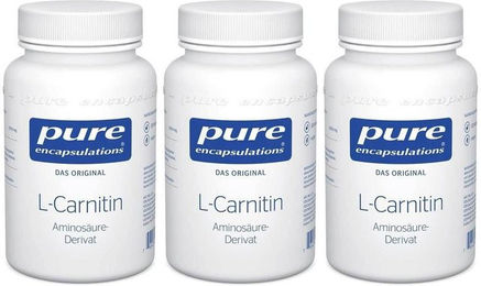 Pure Encapsulations L-Carnitin Kapseln laktosefrei und glutenfrei ohne Zusatzstoffe – Bild 1 von 1