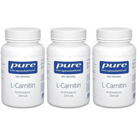 Produktbild von Pure Encapsulations L-Carnitin Kapseln laktosefrei und glutenfrei ohne Zusatzstoffe