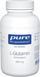 Pure Encapsulations L-Glutamin 850 mg Kapseln 90 Stück glutenfrei laktosefrei ohne Zusatzstoffe – Bild 1 von 1