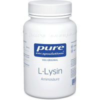 Produktbild von Pure Encapsulations L-Lysin Kapseln 90 Stück laktosefrei glutenfrei ohne Zusatzstoffe