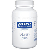 Produktbild von Pure Encapsulations L-Lysin plus Kapseln 90 Stück laktosefrei glutenfrei ohne Zusatzstoffe