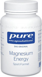 Pure Encapsulations Magnesium Energy Kapseln Komplex für Sportler laktosefrei glutenfrei ohne Zusatzstoffe 60 Stück – Bild 1 von 1