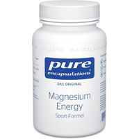 Produktbild von Pure Encapsulations Magnesium Energy Kapseln Komplex für Sportler laktosefrei glutenfrei ohne Zusatzstoffe 60 Stück