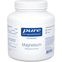 Produktbild von Pure Encapsulations Magnesiumcitrat Kapseln 180 Stück laktosefrei glutenfrei ohne Zusatzstoffe