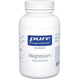 Pure Encapsulations Magnesiumcitrat Kapseln 90 Stück laktosefrei glutenfrei ohne Zusatzstoffe für Sportler – Bild 1 von 1