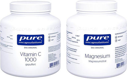 Pure Encapsulations Magnesiumcitrat mit Vitamin C 1000 Kapseln 300 Stück – Bild 1 von 1