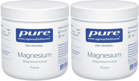 Pure Encapsulations Magnesiumcitrat Pulver vegan glutenfrei laktosefrei – Bild 1 von 1