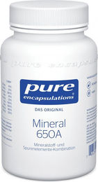 Pure Encapsulations Mineral 650A Mineralstoff-Komplex Citrat Kapseln 90 Stück für Sportler – Bild 1 von 1