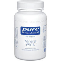 Produktbild von Pure Encapsulations Mineral 650A Mineralstoff-Komplex Citrat Kapseln 90 Stück für Sportler