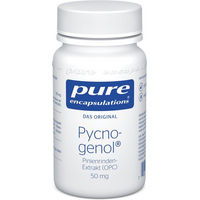 Produktbild von Pure Encapsulations Pycnogenol 50 mg Kapseln 60 Stück laktosefrei glutenfrei ohne Zusatzstoffe