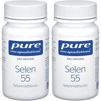 Produktbild von Pure Encapsulations Selen 55 mit Selenmethionin, 180 Kapseln, laktosefrei und glutenfrei