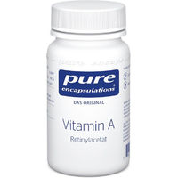 Produktbild von Pure Encapsulations Vitamin A Retinylacetat Kapseln, laktosefrei, glutenfrei, ohne Zusatzstoffe, 60 Stück