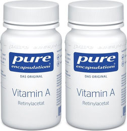 Pure Encapsulations Vitamin A Retinylacetat Kapseln laktosefrei und glutenfrei 60 Stück – Bild 1 von 1
