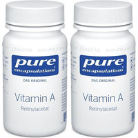 Produktbild von Pure Encapsulations Vitamin A Retinylacetat Kapseln laktosefrei und glutenfrei 60 Stück