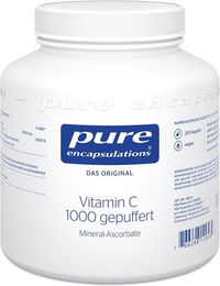 Pure Encapsulations Vitamin C 1000 Calciumascorbat gepuffert Kapseln für Sportler – Bild 1 von 1