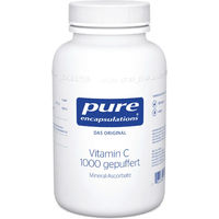 Produktbild von Pure Encapsulations Vitamin C 1000 gepuffert Calciumascorbat Kapseln 90 Stück laktosefrei glutenfrei ohne Zusatzstoffe