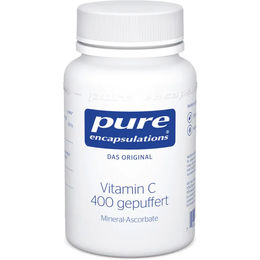 Pure Encapsulations Vitamin C 400 gepuffert Calciumascorbat Kapseln 180 Stück – Bild 1 von 2
