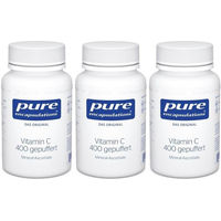 Produktbild von Pure Encapsulations Vitamin C 400 gepuffert Calciumascorbat Kapseln