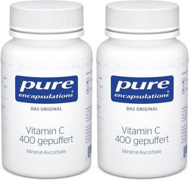 Pure Encapsulations Vitamin C 400 mg Calciumascorbat gepuffert Kapseln 360 Stück – Bild 1 von 1