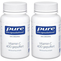 Produktbild von Pure Encapsulations Vitamin C 400 mg Calciumascorbat gepuffert Kapseln 360 Stück