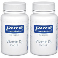 Produktbild von Pure Encapsulations Vitamin D3 1000 I.E. Kapseln 120 Stück laktosefrei glutenfrei ohne Zusatzstoffe