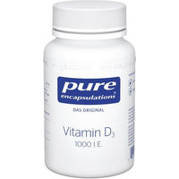 Produktbild von Pure Encapsulations Vitamin D3 1000 I.E. Kapseln 120 Stück laktosefrei glutenfrei ohne Zusatzstoffe