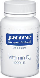 Pure Encapsulations Vitamin D3 1000 IE Kapseln 120 Stück für Kinder, Schwangere und Stillende – Bild 1 von 1
