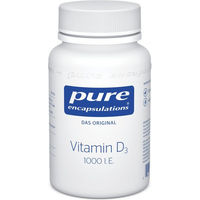 Produktbild von Pure Encapsulations Vitamin D3 1000 IE Kapseln 120 Stück für Kinder, Schwangere und Stillende
