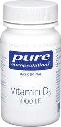 Pure Encapsulations Vitamin D3 1000 IE Kapseln 60 Stück laktosefrei glutenfrei ohne Zusatzstoffe – Bild 1 von 1