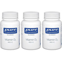 Produktbild von Pure Encapsulations Vitamin D3 400 I.E. Kapseln 120 Stück