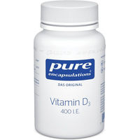 Produktbild von Pure Encapsulations Vitamin D3 400 IE Kapseln vegetarisch ohne Zusatzstoffe 120 Stück