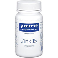 Produktbild von Pure Encapsulations Zink 15 mg Zinkpicolinat Kapseln 30 Stück für Schwangere und Stillende