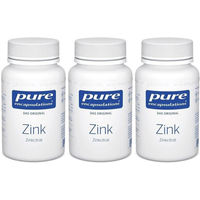 Produktbild von Pure Encapsulations Zink Citrat Kapseln 180 Stück laktosefrei und glutenfrei